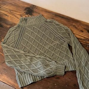 American Eagle cropped sweater